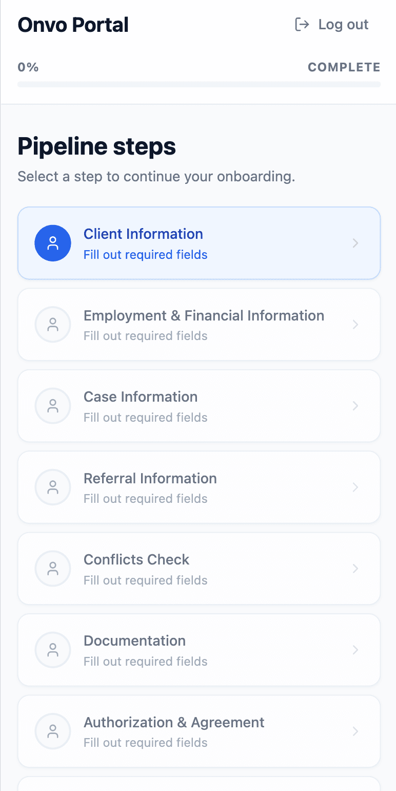 Client-friendly completion